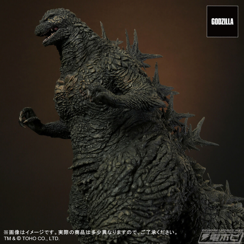 ゴジラ -1.0』ゴジラ（2023）が東宝30cmシリーズでフィギュア化！岩の