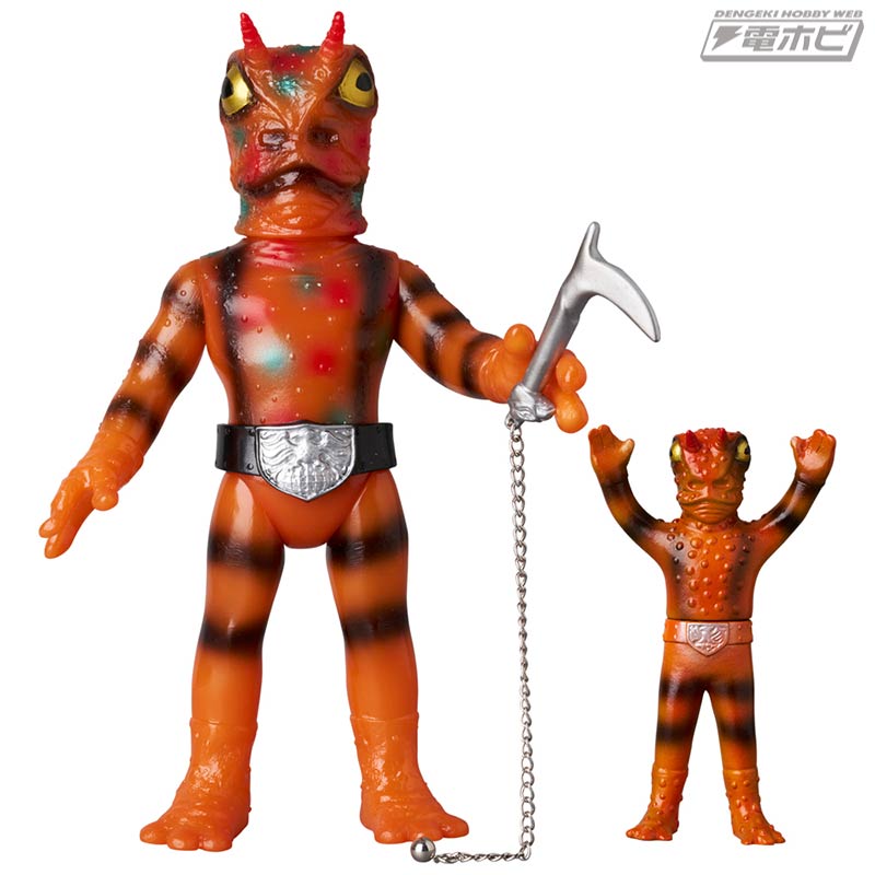 東映レトロソフビコレクションに、ジャンボサイズの「仮面ライダー1号