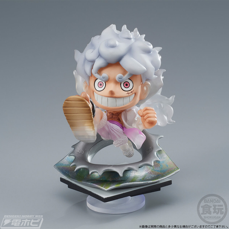 ワンピース』ルフィ、シャンクス、バギー、黒ひげの新四皇をフィギュア