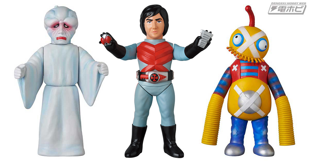 東映レトロソフビコレクションに「仮面ライダーX」がセタップポーズで