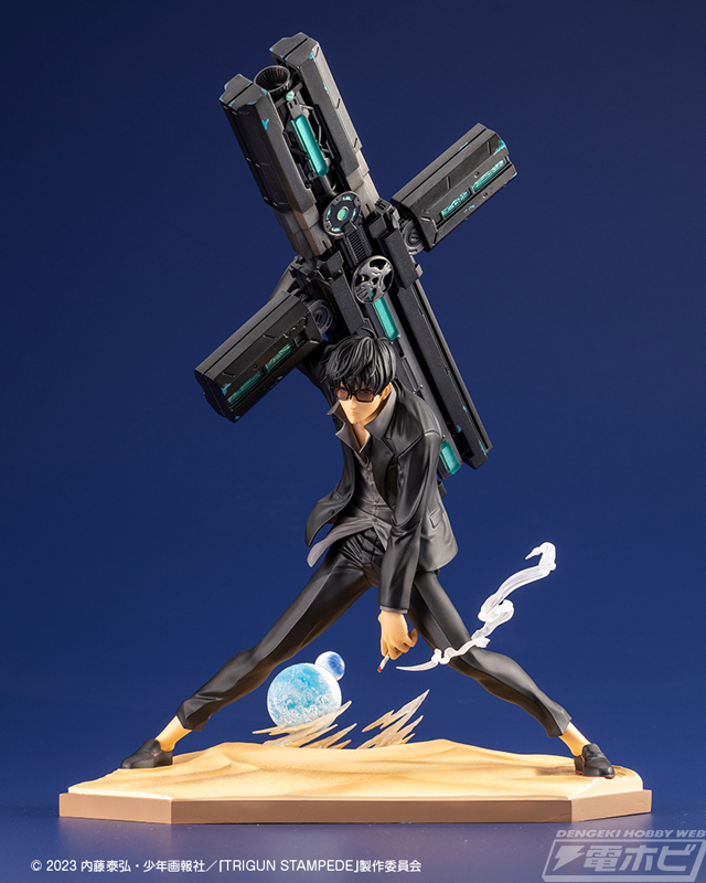 巨大な十字架型の重兵器“パニッシャー”を背負った葬儀屋が立体化