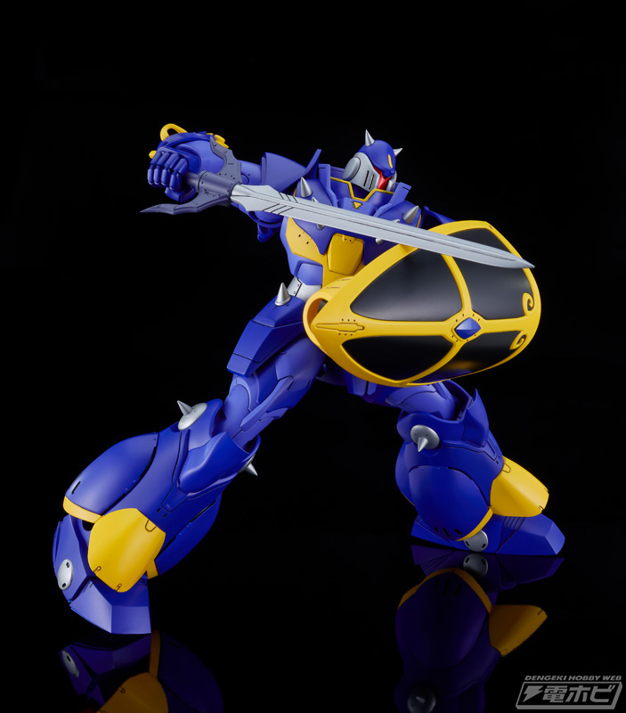 機甲界ガリアン』より、機甲猟兵「ザウエル」「スカーツ」がプラモデル