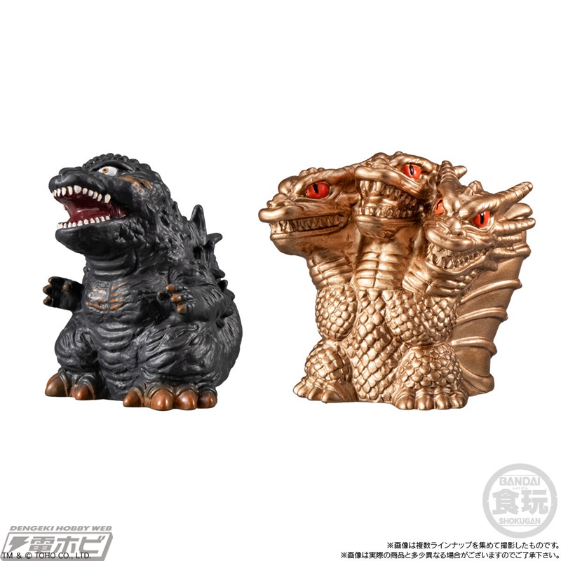ゴジラのソフビ指人形シリーズが食玩売り場に再来！ゴジラ（1995）や