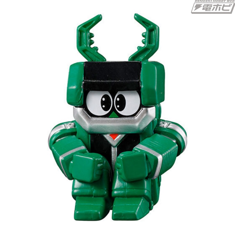 テツワン探偵ロボタック』『ビーロボカブタック』がガシャポン