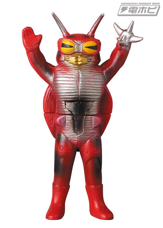東映レトロソフビコレクションにデラックス版の「仮面ライダーV3」が