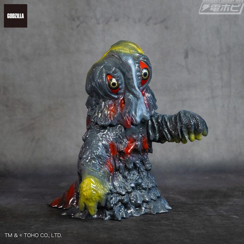 ゴジラをアートソフビ化する「GODZILLA VINYL ART」最新作としてヘドラ