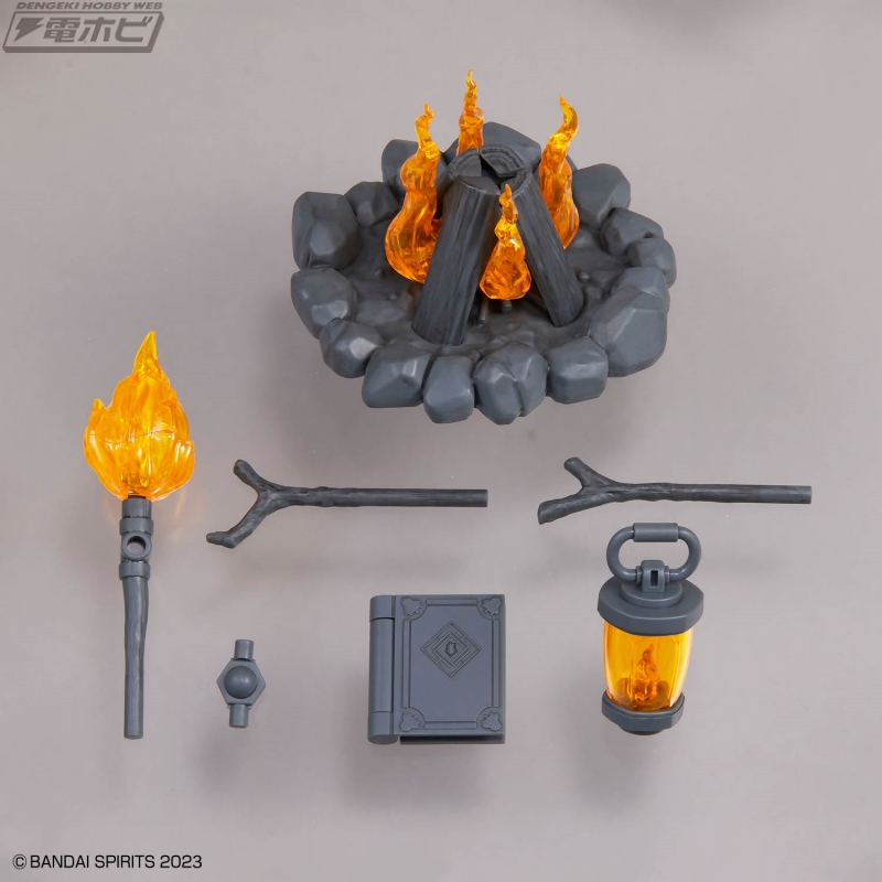 BANDAI SPIRITS「30MF」シリーズ用の拡張パーツ「アイテムショップ」の