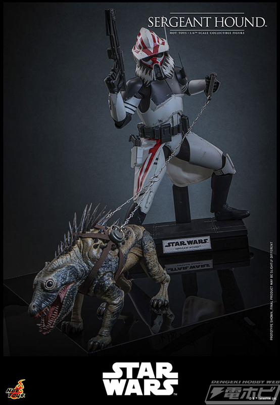 スター・ウォーズ／クローン・ウォーズ』のサージェント・ハウンドが