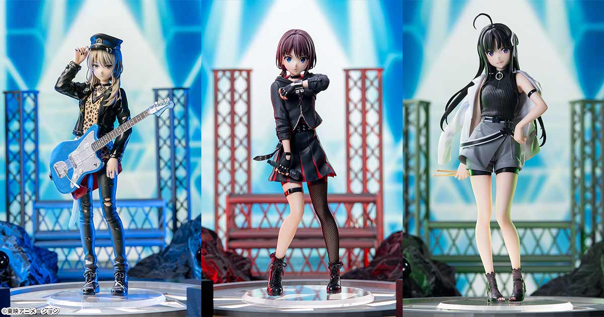 ガールズバンドクライ』より、「井芹仁菜」「河原木桃香」「安和すばる