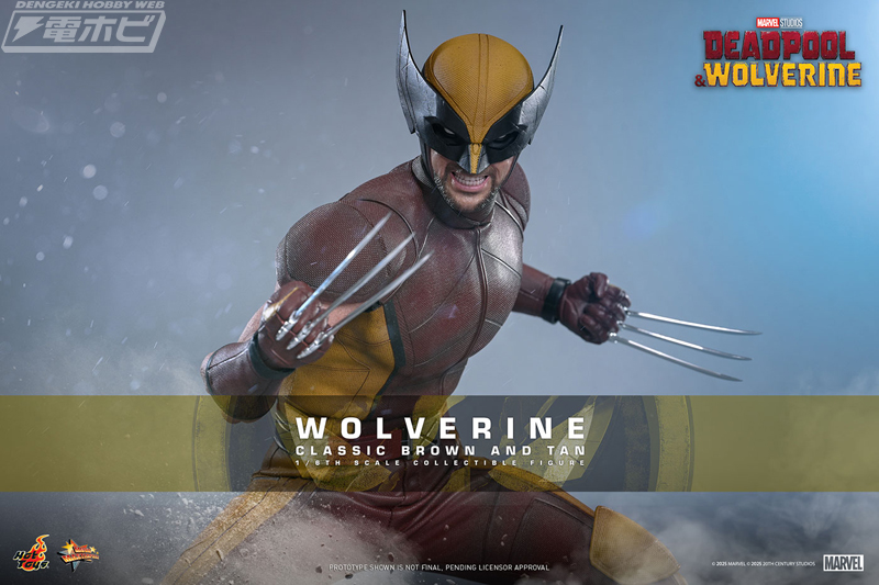 デッドプール＆ウルヴァリン』ブラウンスーツ姿の変異体ウルヴァリンが