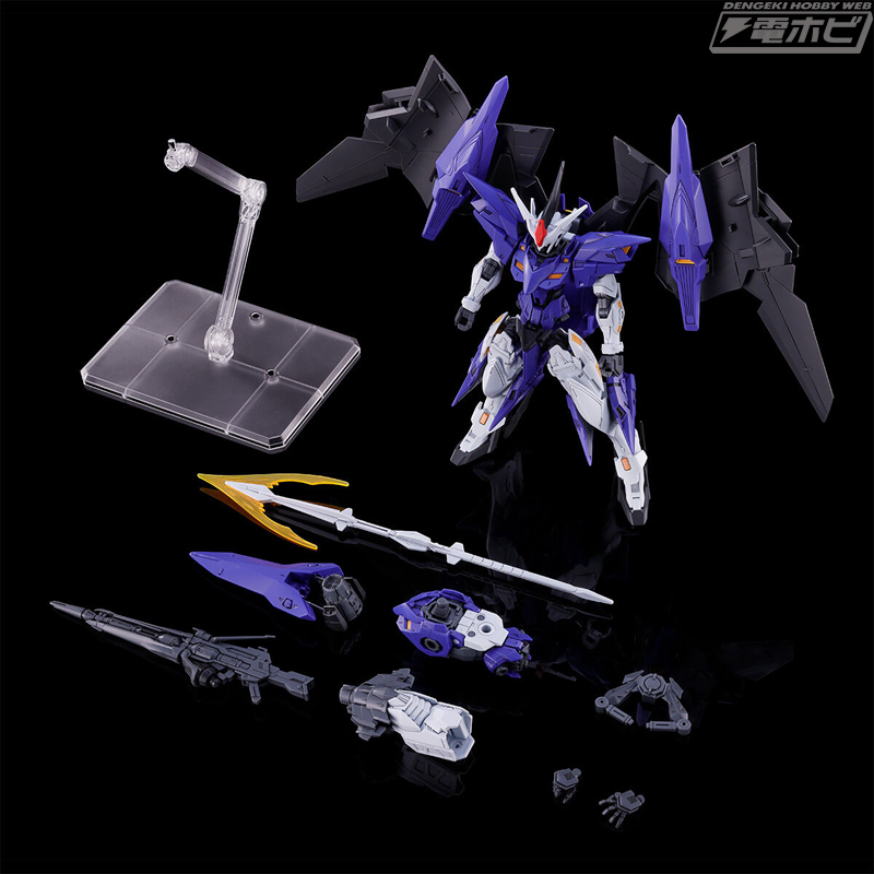 腕部ロケット砲やヴァルキュリアバスターソード、眼光エフェクト再現