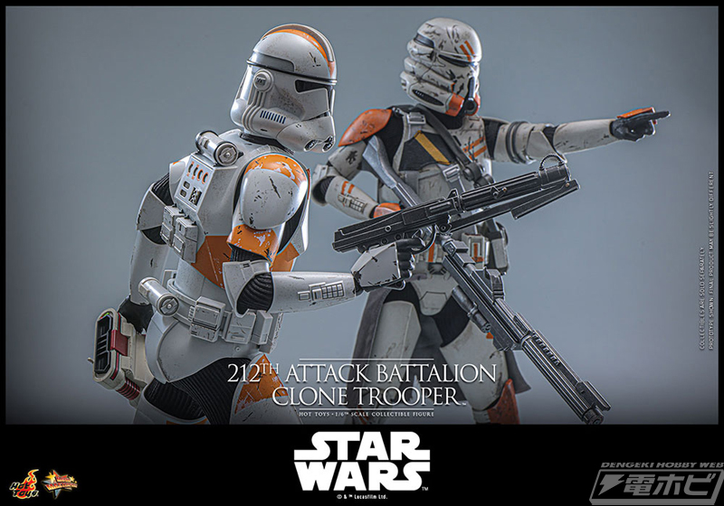 スター・ウォーズ エピソード3』クローン・トルーパー第212突撃大隊の1