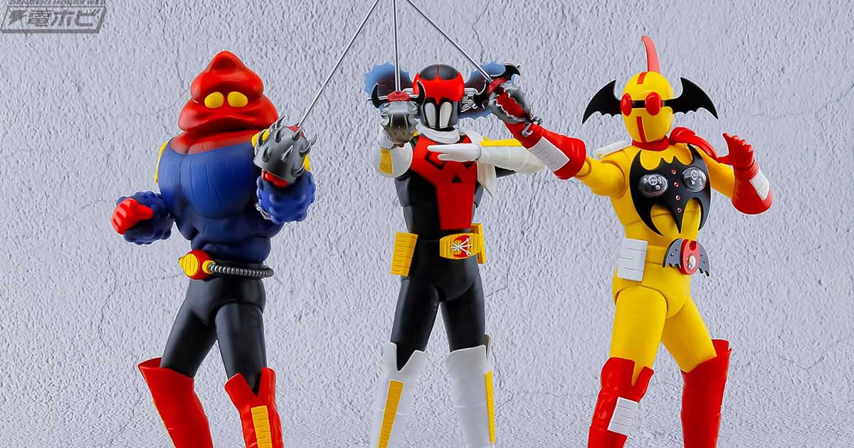 アクマイザー3』ザビタン・イビル・ガブラがダイキャスト製アクション