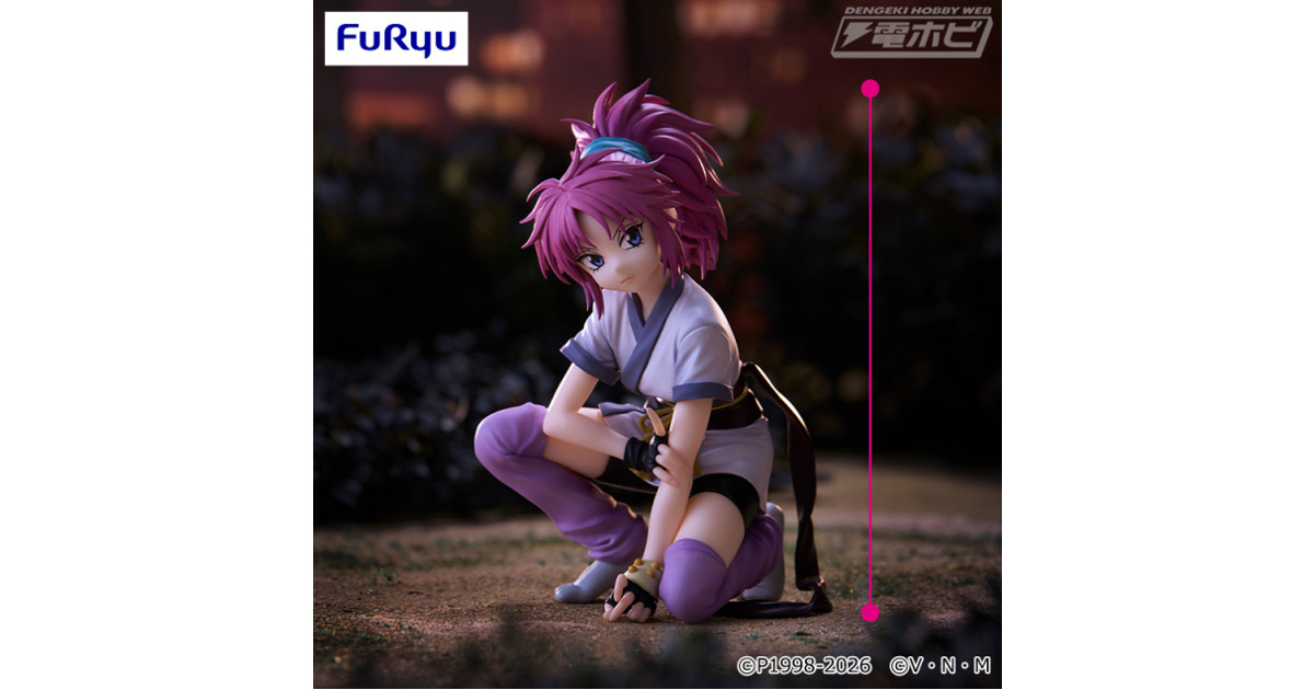 HUNTER×HUNTER』より、マチがぬーどるストッパーフィギュアで登場