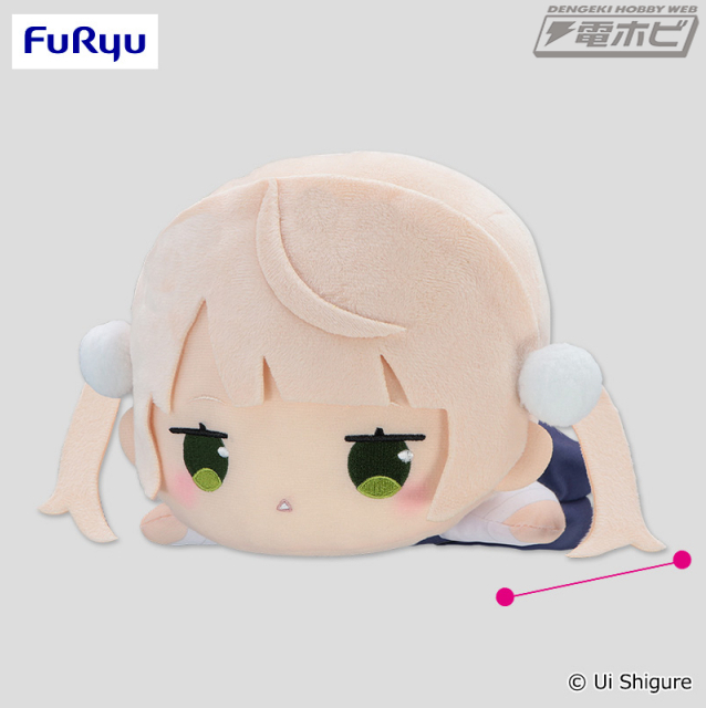 VTuber『しぐれうい』の寝そべりBIGぬいぐるみが2つの姿で登場