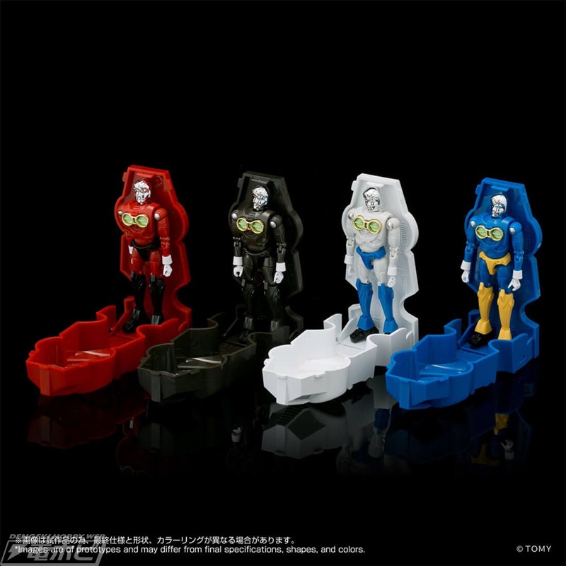ミクロマン コマンド3号」アクションフィギュア4体セットがLEGACYSOUL