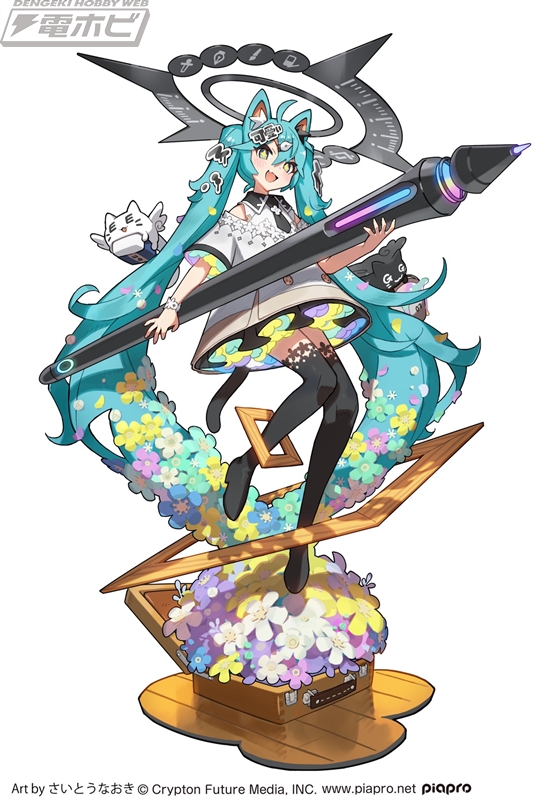 さいとうなおき氏が描く初音ミクが「spiritale」よりフィギュア化！生