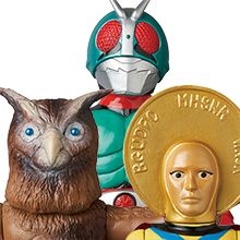 東映レトロソフビコレクション」に新作続々！グローイングフォームやズ