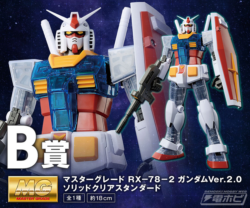 ユニコーンやG-3ガンダムといった「一番くじ」限定ガンプラのサンプル
