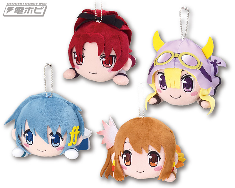 マギアレコード 魔法少女☆マギカ外伝』の寝そべりぬいぐるみが各種