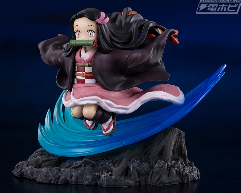 エフェクトパーツがフィギュアの迫力を演出！『鬼滅の刃』竈門炭治郎