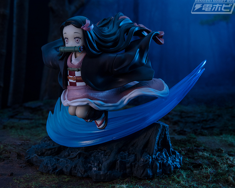 エフェクトパーツがフィギュアの迫力を演出！『鬼滅の刃』竈門炭治郎