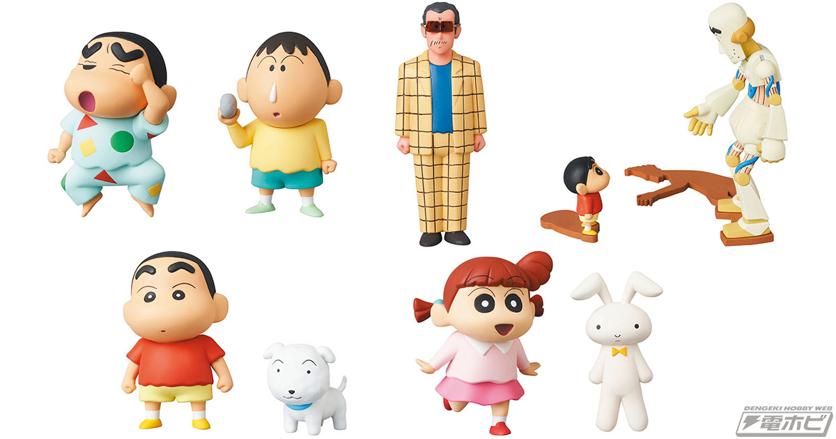 クレヨンしんちゃん』の完成品フィギュア「UDF」第4弾！園長先生や涙