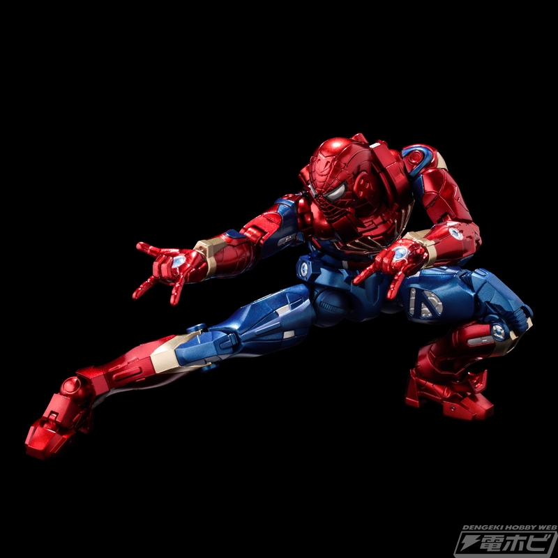 アイアン・スパイダー」が千値練の新アクションフィギュアシリーズ