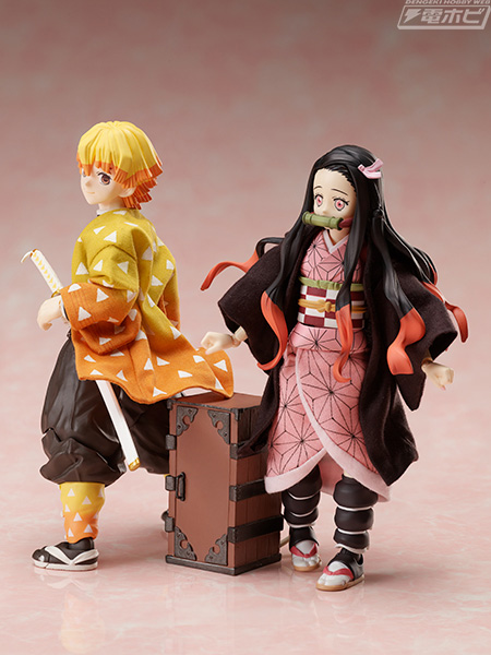 鬼滅の刃』我妻善逸のアクションフィギュアが登場！衣装には布素材を