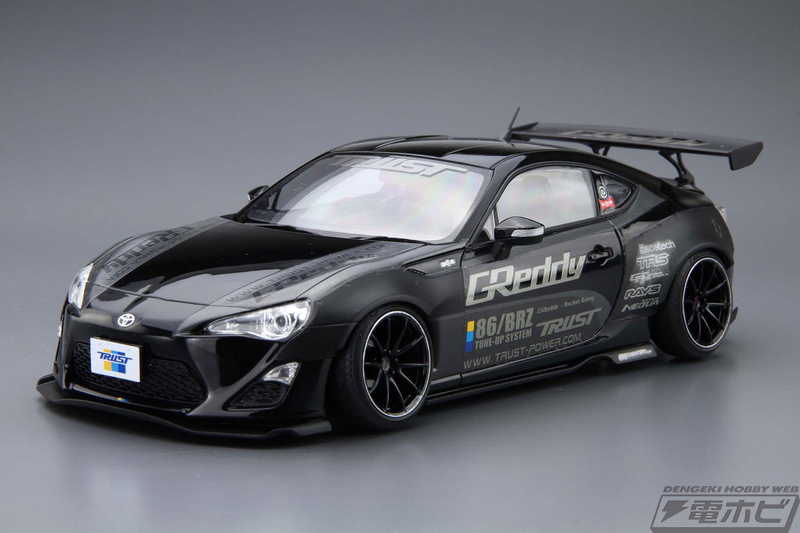 アオシマ「ザ☆チューンドカー」シリーズで「トヨタ86」がGReddy