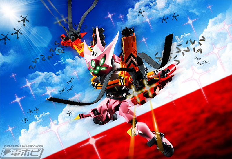 シン・エヴァンゲリオン劇場版』エヴァ8号機βが臨時戦闘形態で