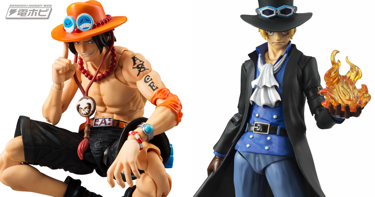 ルフィの2人の義兄が炎をまとい見参！『ワンピース』エースとサボが