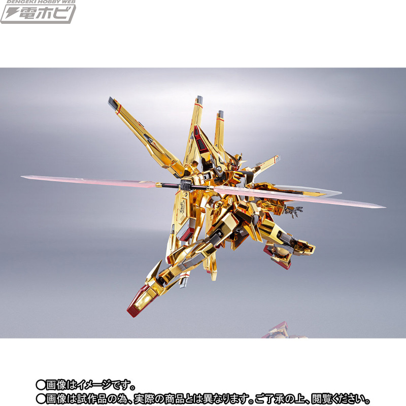 ガンダム SEED DESTINY』シラヌイ装備のアカツキが「METAL ROBOT魂」で