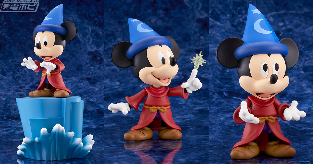 不朽の名作『ファンタジア』より、ミッキー・マウスが魔法使いの弟子の