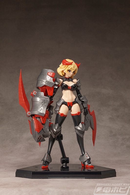 美少女プラモデル『DarkAdvent』の第1弾「Dragondress ソフィア」がVer