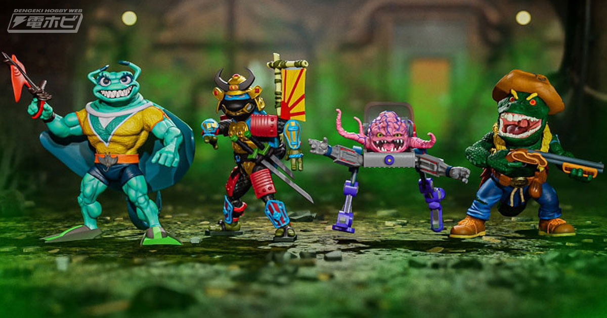 ミュータント・タートルズ』クランゲやスーア・サムライレオナルドなど