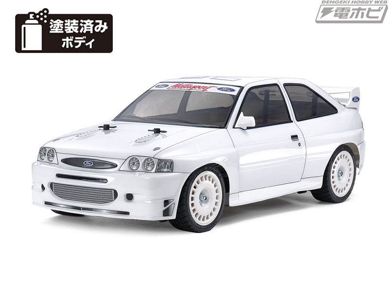 仕上げが楽しいホワイトボディ！電動RCカー「1/10RC 1998 フォード