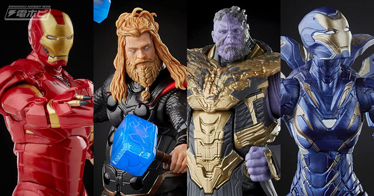 究極の戦いを再現！『マーベル』アイアンマン＆サノスのセットやソー