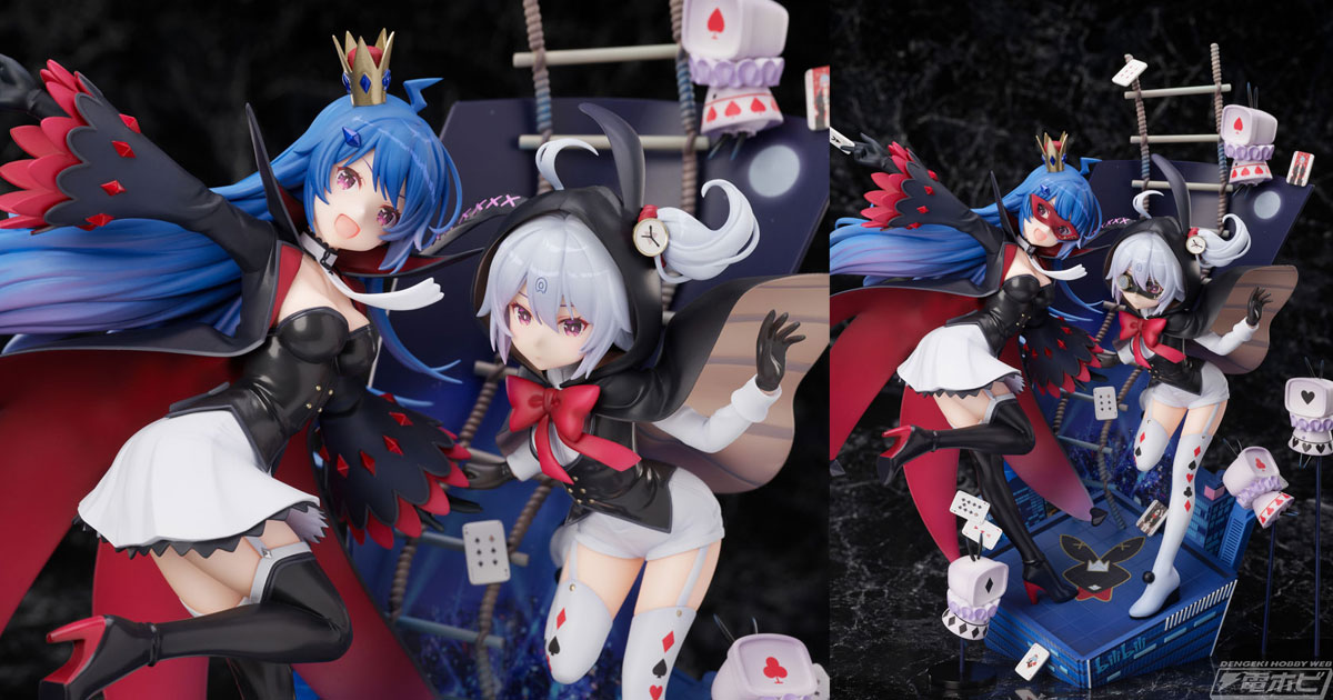 bilibiliの看板娘「22」と「33」が怪盗衣装でF:NEXよりフィギュア化