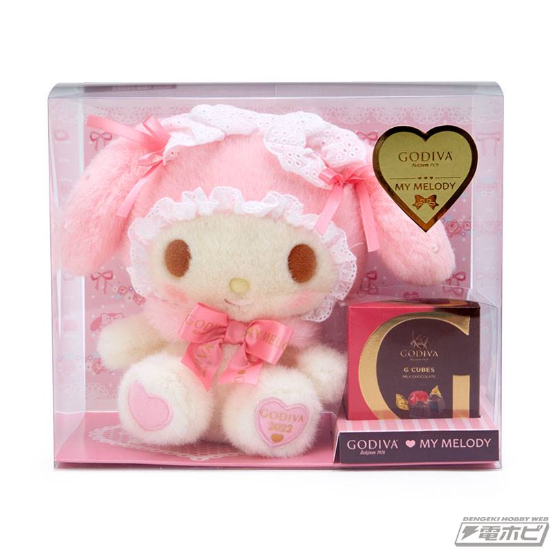 ハローキティ＆マイメロディと「GODIVA」がコラボしたバレンタイン