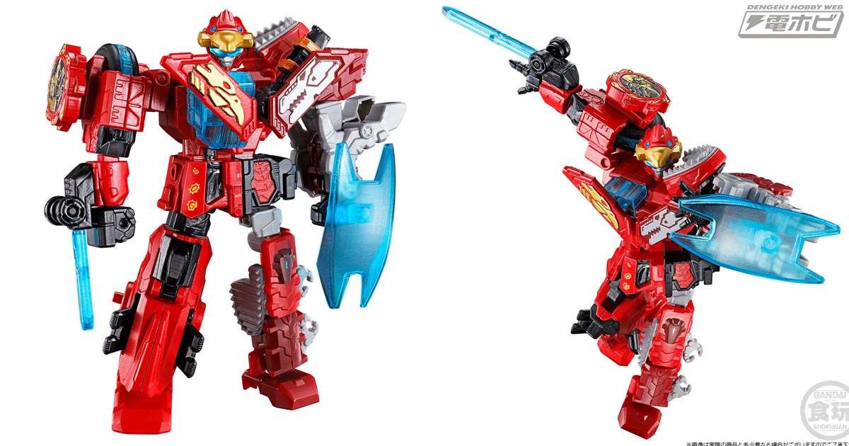 各種変形や合体を再現！『暴太郎戦隊ドンブラザーズ』に登場するロボ