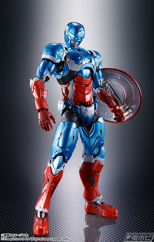 トニー・スターク製のスーツにより超攻撃型のキャップが爆誕！「S.H.