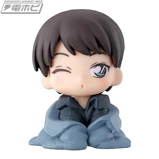 名探偵コナン』のマスコットフィギュア「ちぢませ隊」第8弾には、「降