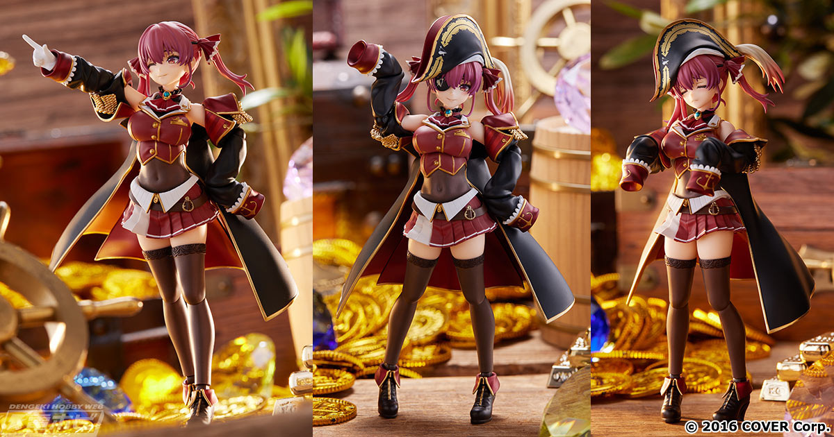 可動式の萌え袖腕によってお馴染みのスタイルも再現可能！『ホロライブ