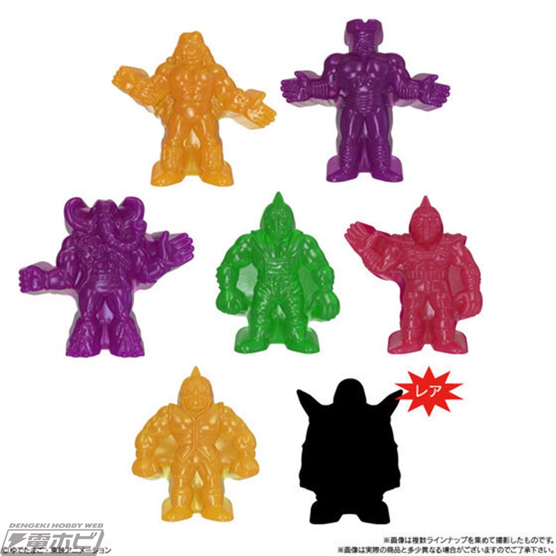 みんな集めた「キン肉マン消しゴム（キンケシ）」がグミになって登場