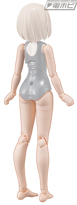 可動美少女キット「30MS」シリーズに組み込むオプションボディパーツの