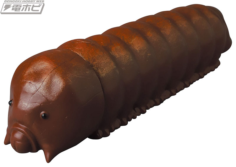 造形作家・安楽安作が贈るソフビモデル！「ゴジラ＆モスラの幼虫」と