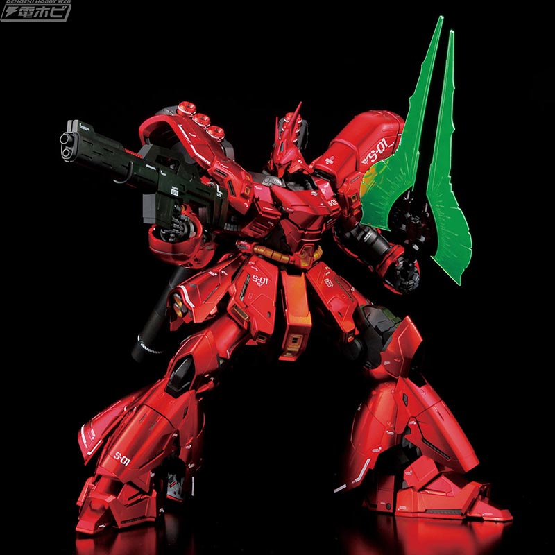限定ガンプラ「MG サザビーVer.Ka［スペシャルコーティング］」や「MG