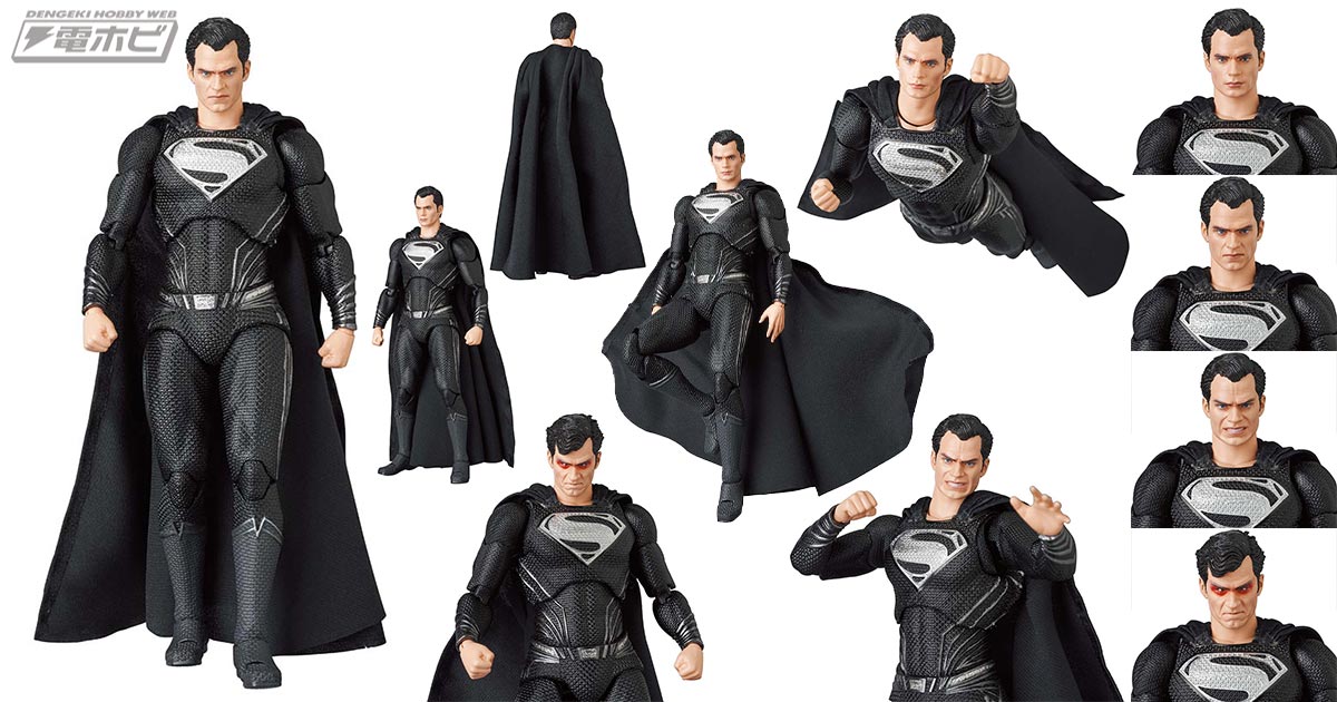 ヒーローの象徴が復活！黒スーツ姿の「スーパーマン」がアクション