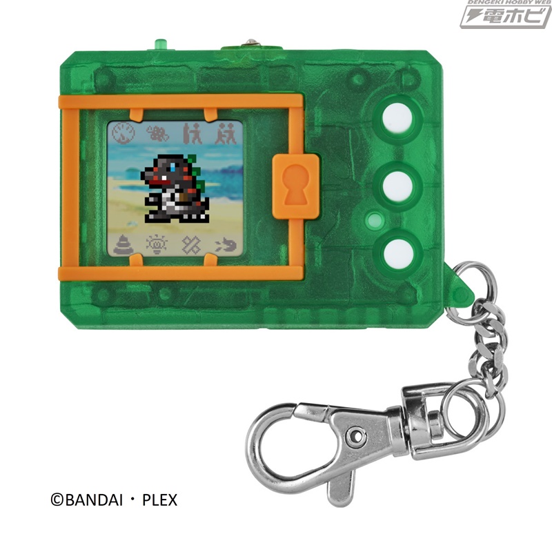 懐かしの携帯玩具にカラー液晶を搭載！「デジタルモンスター Ver.3/4/5